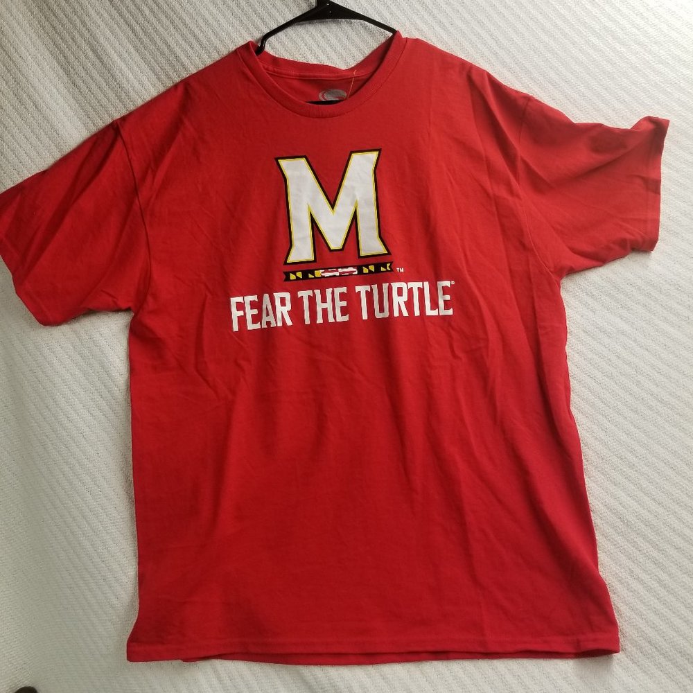 1121 - Maryland Terrapins XL "Fear the Turtle" T-Shirt